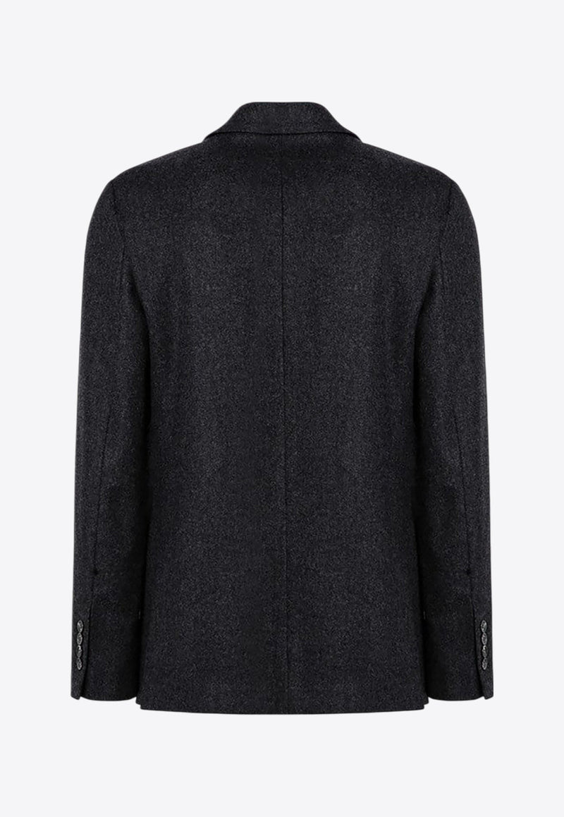 Wool Double-Breasted Jacket