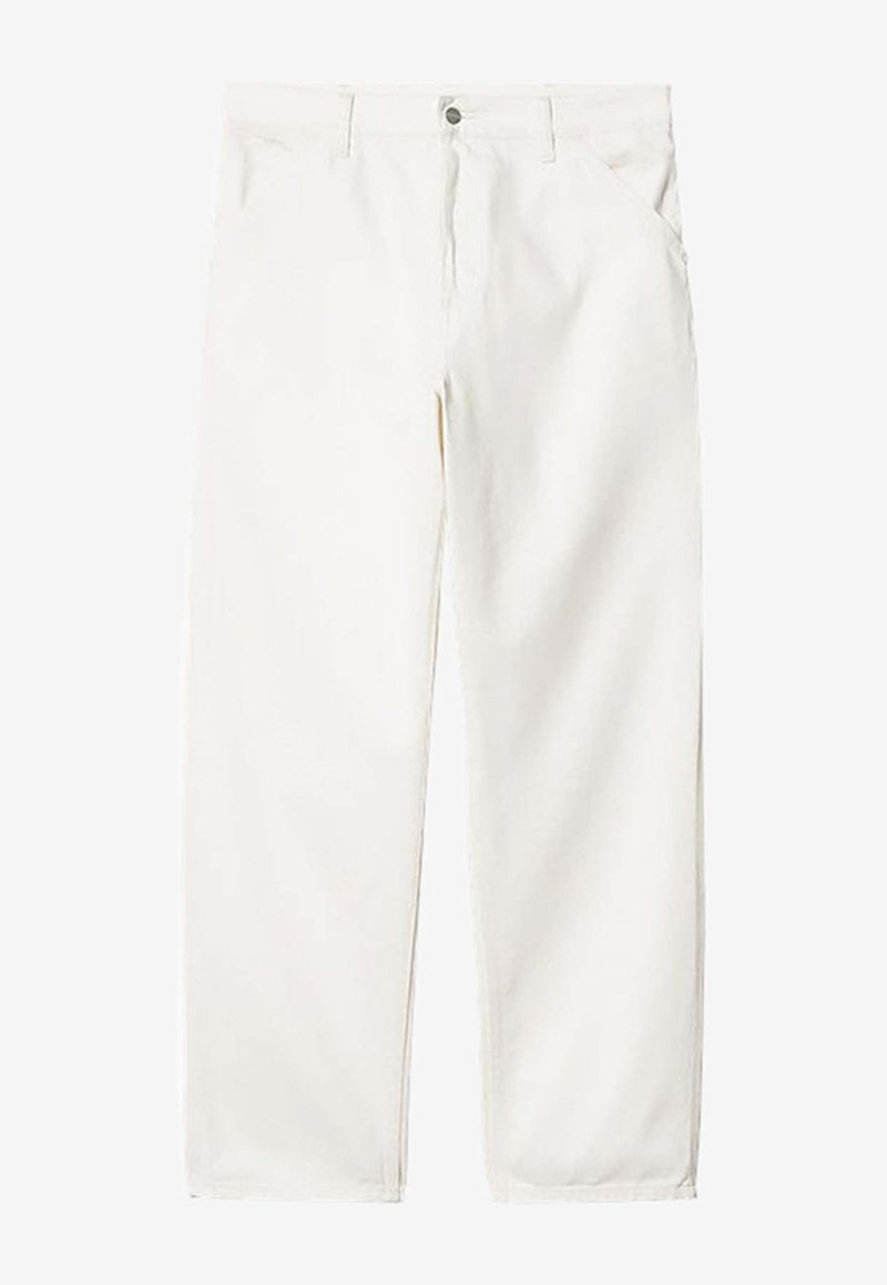 Single-Knee Relaxed Pants