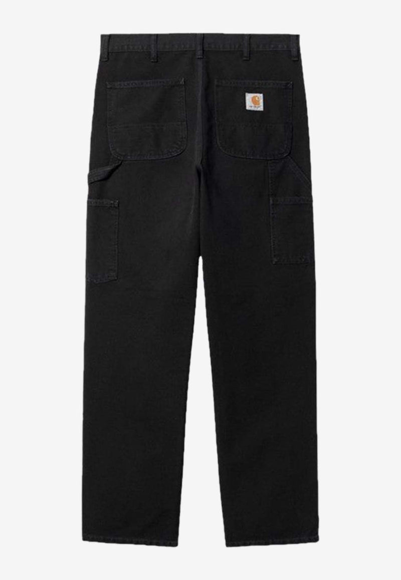 Single-Knee Relaxed Pants