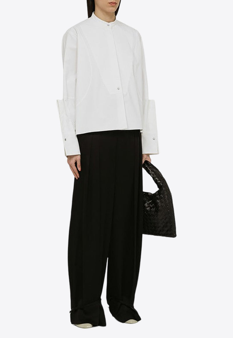 High Waisted Tailored Pants With Belt