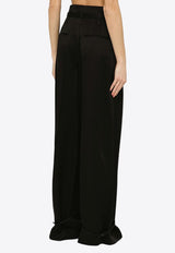 High Waisted Tailored Pants With Belt