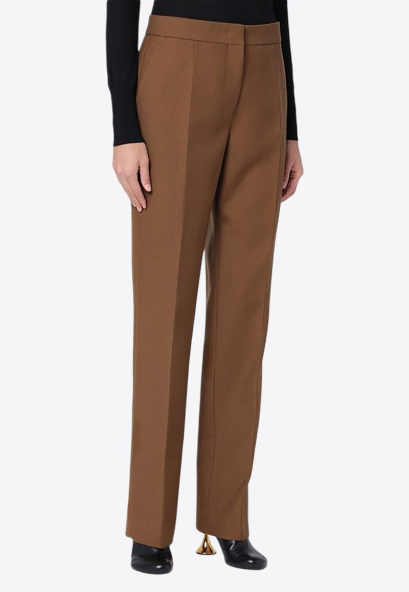 Tailored Wool Slim Pants