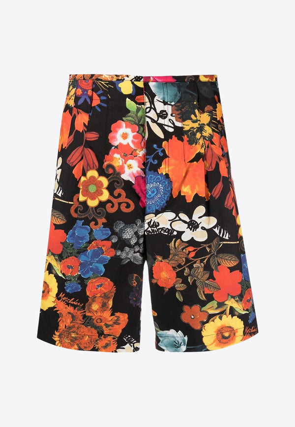 Floral Print Bermuda Shorts