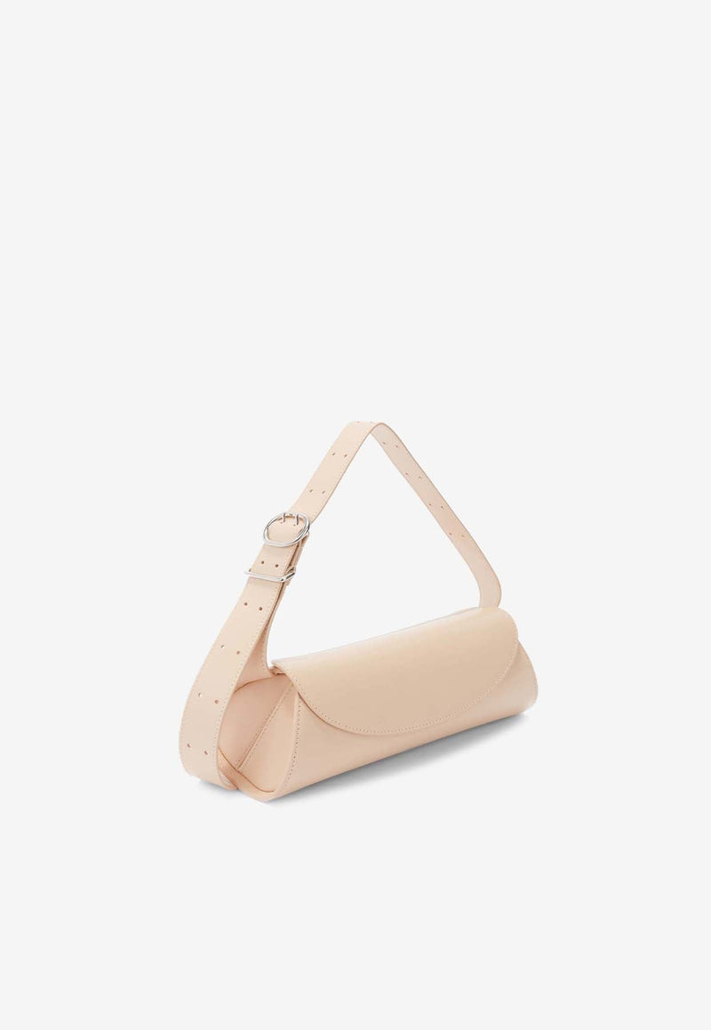 Small Cannolo Leather Shoulder Bag