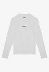 Logo-Printed Long-Sleeved T-shirt