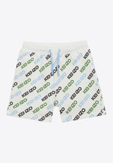 Babies All-Over Logo Shorts