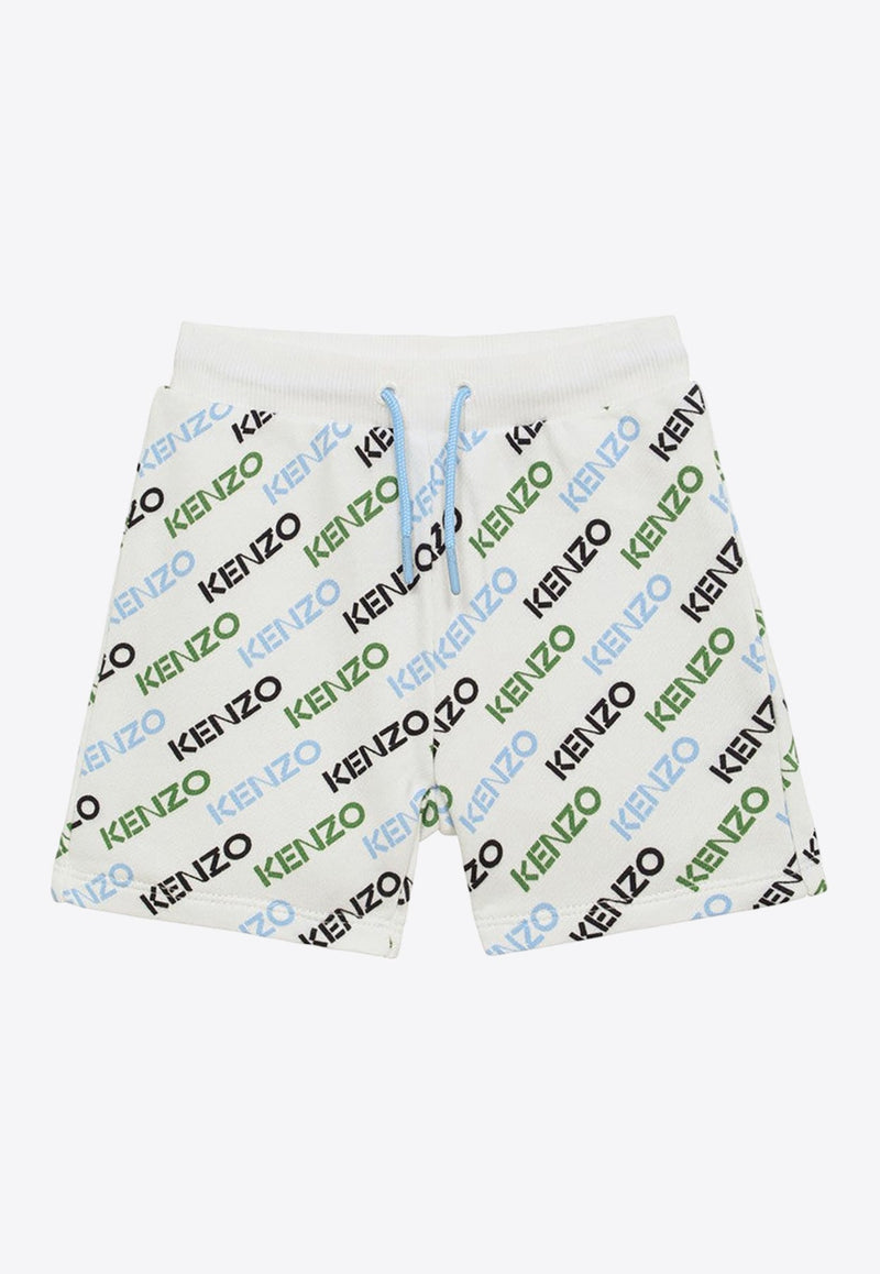 Babies All-Over Logo Shorts