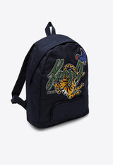 Boys Embroidered Nylon Backpack