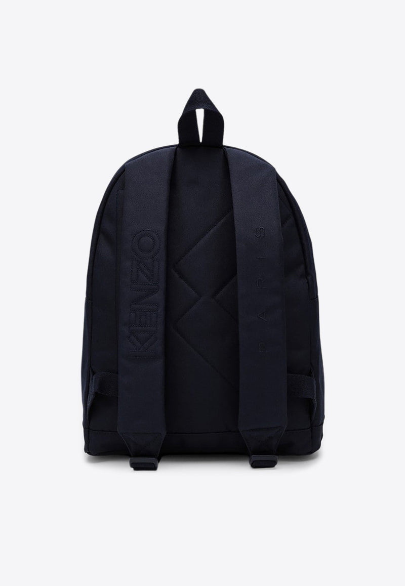 Boys Embroidered Nylon Backpack