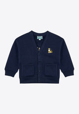 Boys Embroidered Tiger Cardigan