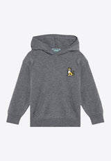 Boys Lion Patch Hoodie