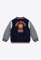 Boys Embroidered Bomber Jacket