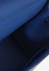 Kelly 28 in Bleu de France Epsom Leather with Palladium Hardware