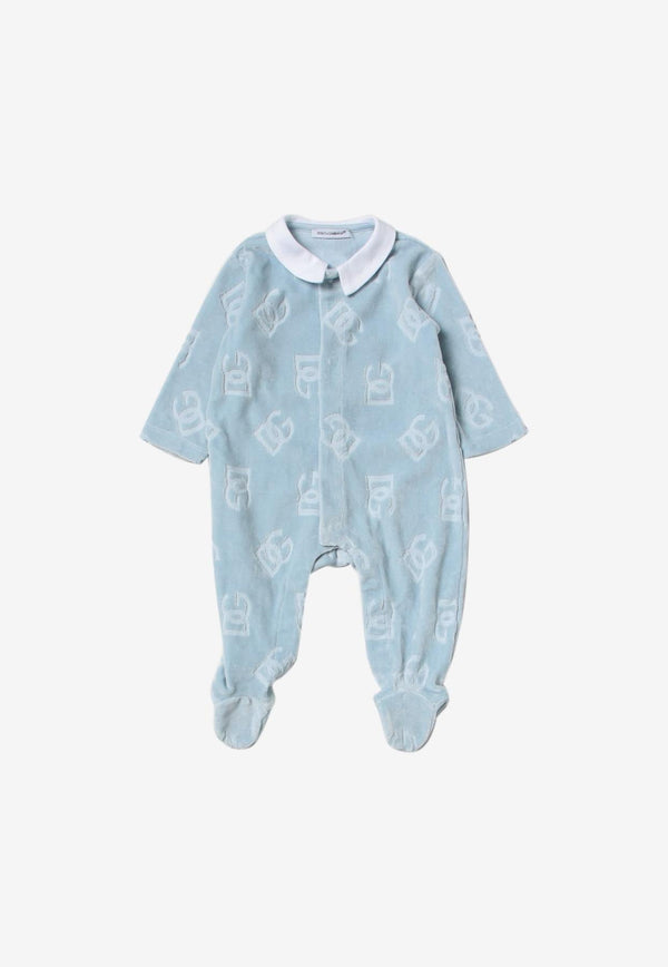 Baby Boys Logo Baby Grow