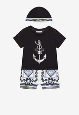 Baby Boys Two-Piece Marina-Printed Gift Set