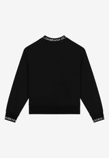 Boys Logo Label Sweatshirt