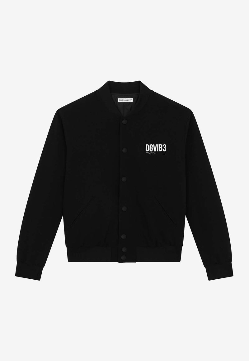 Boys DGVIB3 Logo Bomber Jacket