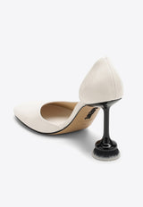 Toy Brush D'Orsay 100 Nappa Leather Pumps