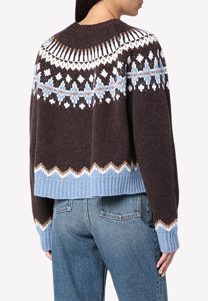 Sweet Winter Patterned Sweater