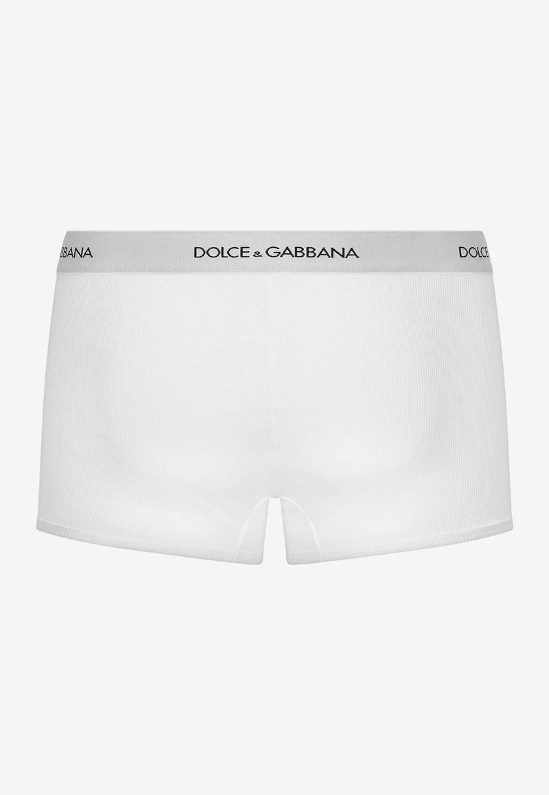 Logo Waistband Fine-Rib Boxers