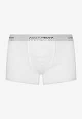 Logo Waistband Fine-Rib Boxers