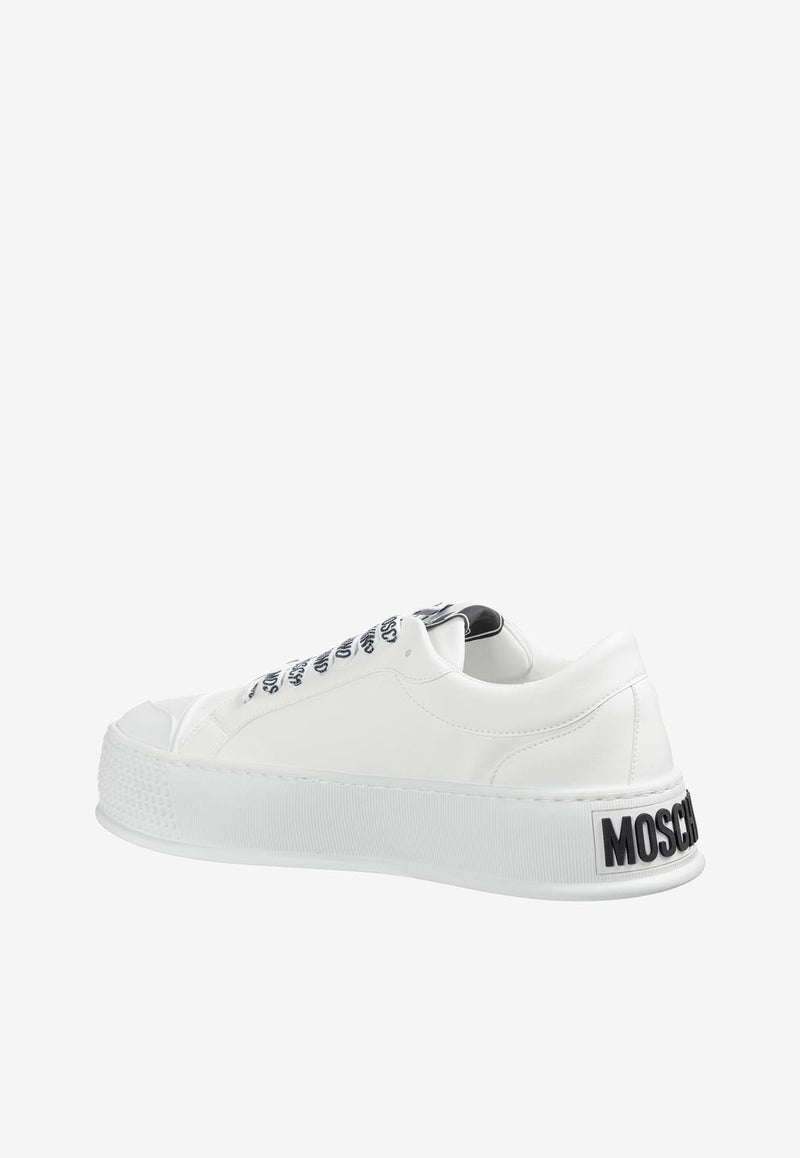 Logo Lettering Low-Top Sneakers