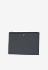 Large Document Holder in Grained Leather
