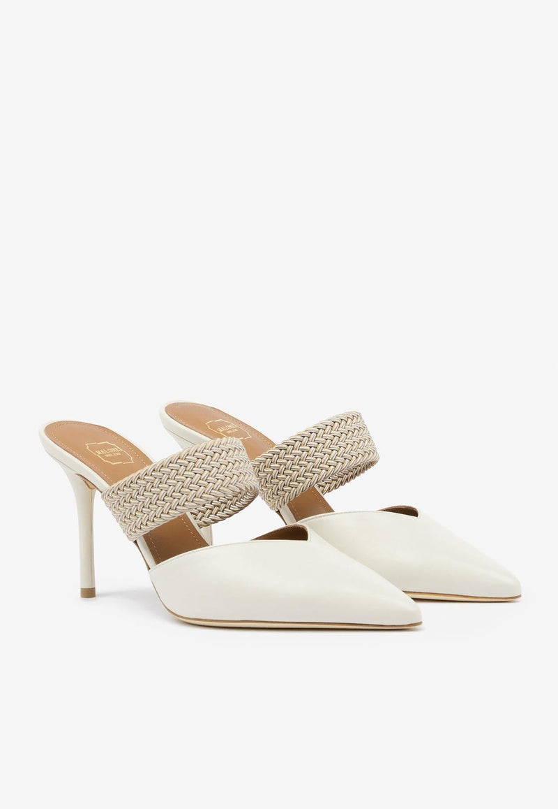 Maisie 85 Mules in Nappa Leather