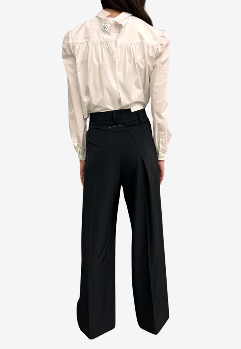 Deconstructed Tailored Pants