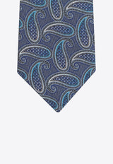 Paisley Silk Jacquard Tie