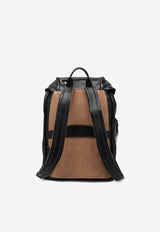 Leisure Grained Leather Backpack