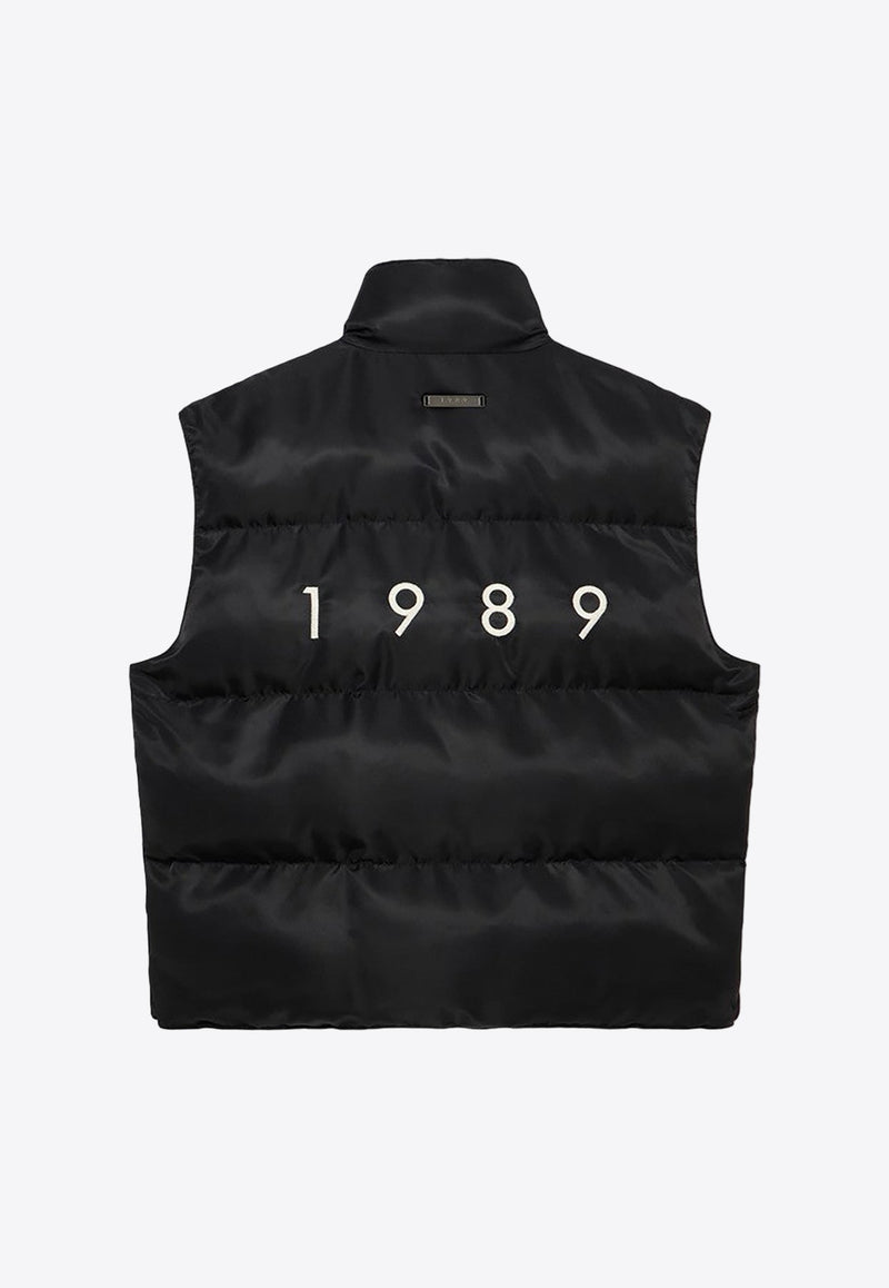 Embroidered 1989 Puffer Jacket