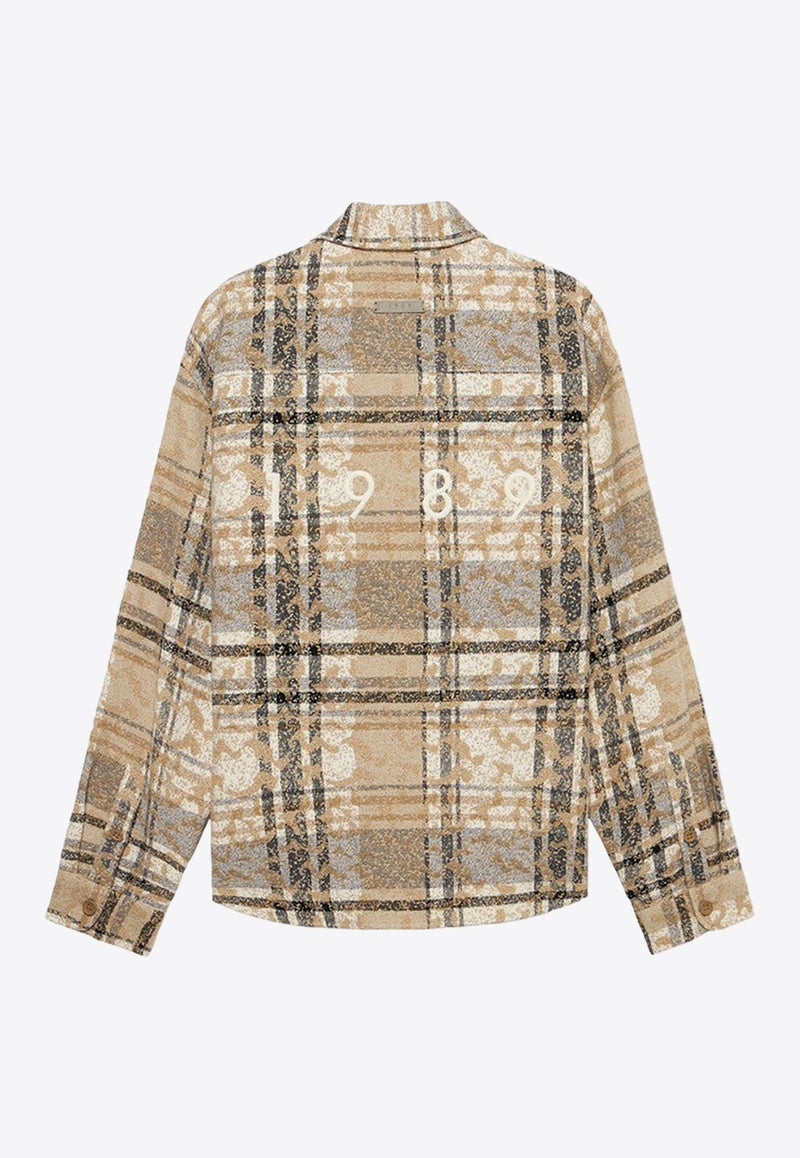 Jacquard Check Overshirt