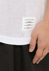 Name Tag Patch Polo T-shirt