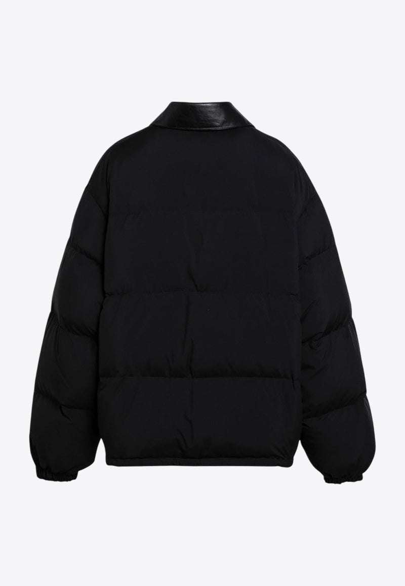 Logo Padded Zip-Up Jacket