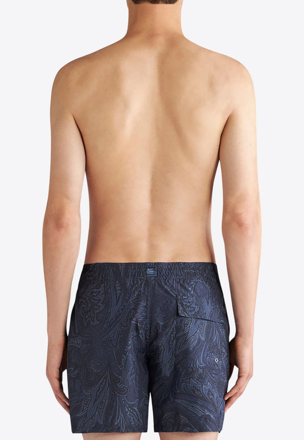 Paisley Print Swim Shorts