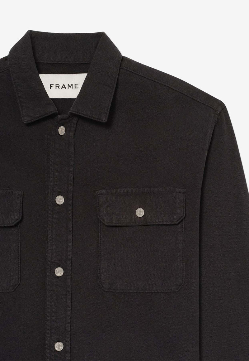 Textured Terry Classic Overshirt