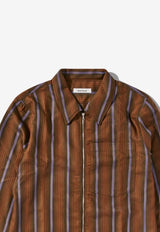 Chorus Striped Zip Shirt