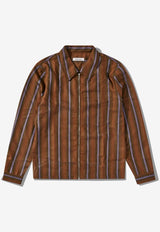 Chorus Striped Zip Shirt