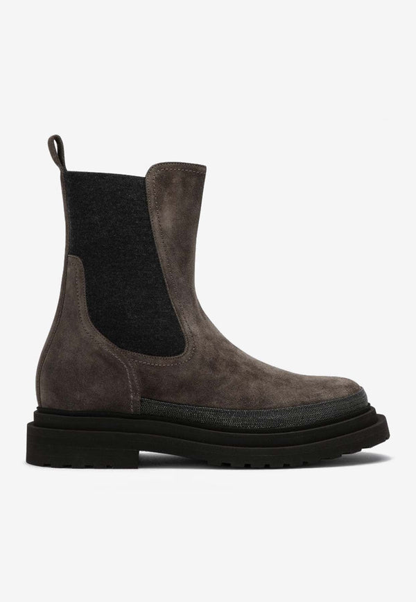 Suede Chelsea Boots