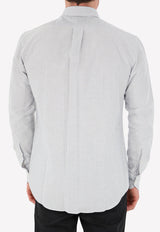 Pinstripe Long-Sleeved Shirt