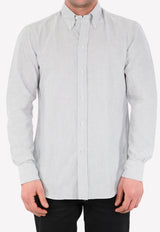 Pinstripe Long-Sleeved Shirt