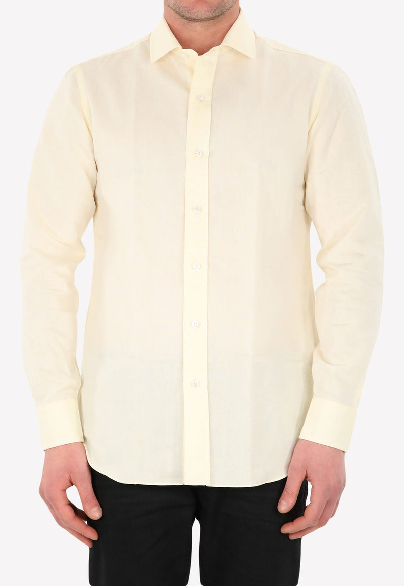 Long-Sleeve Buttoned Shirt