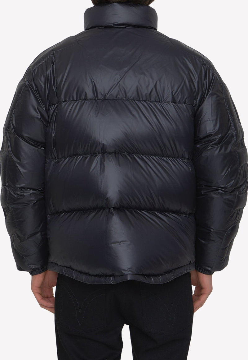 Down Puffer Jacket in Tech Fabric