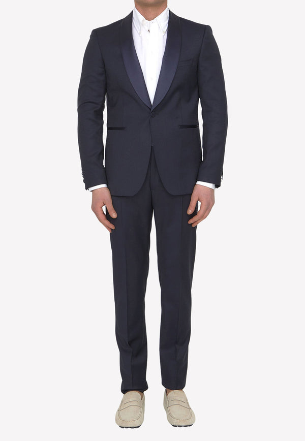 Single-Breasted Wool Suit