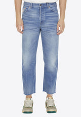 Washed-Out Slim Jeans