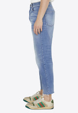 Washed-Out Slim Jeans