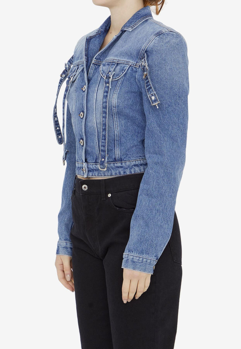 Denim Cropped Jacket