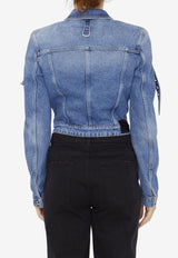 Denim Cropped Jacket