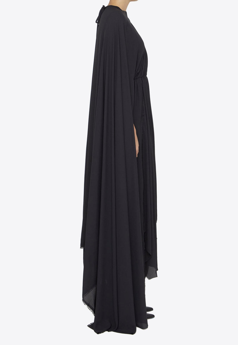 Technical Crêpe Midi Dress